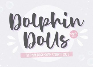Dolphin Dolls Script Font