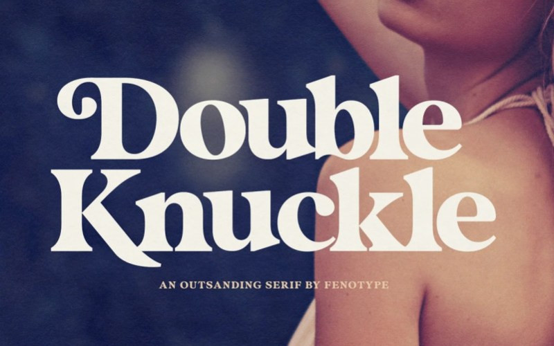 Double Knuckle Serif Font
