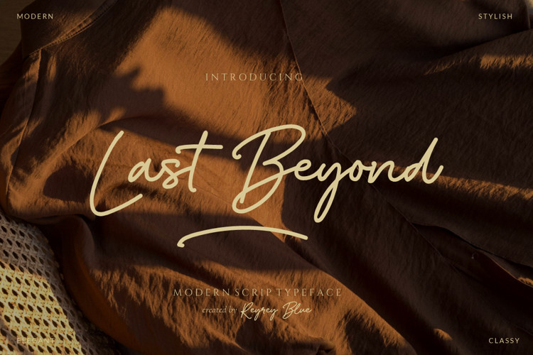 Last Beyond Handwritten Font