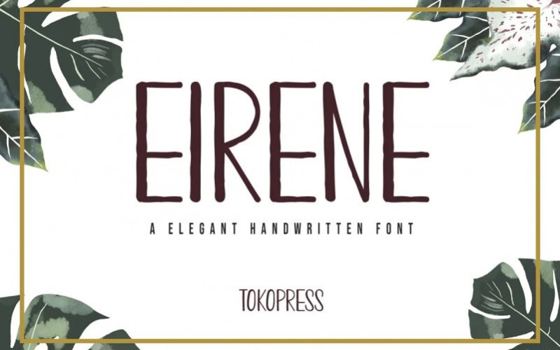 Eirene Display Font