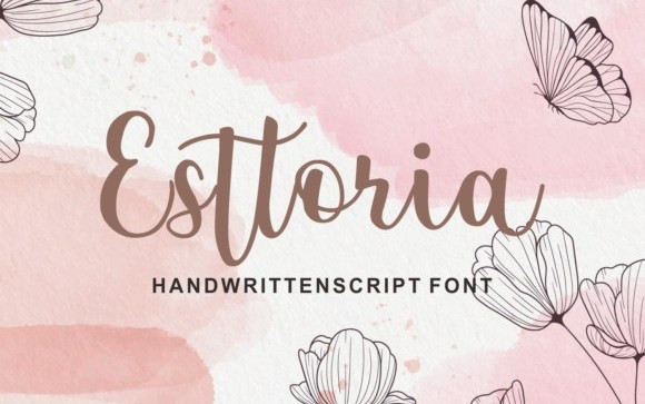 Esttoria Script Font