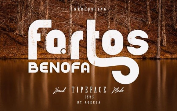 Fartos Benofa Display Font