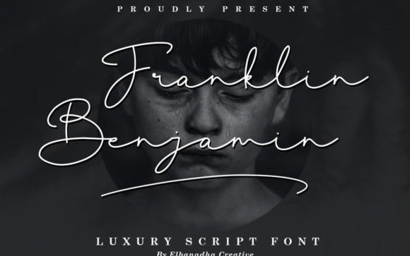 Franklin Benjamin Handwritten Font