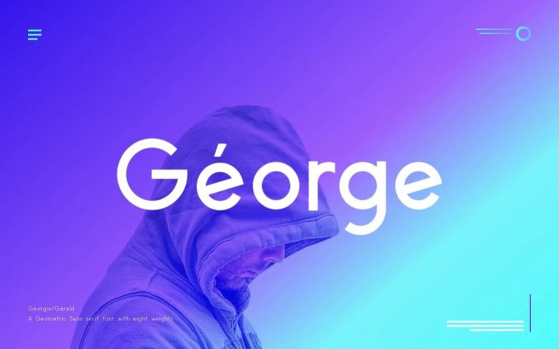 George Sans Serif Font