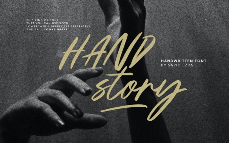 Handstory Script Font