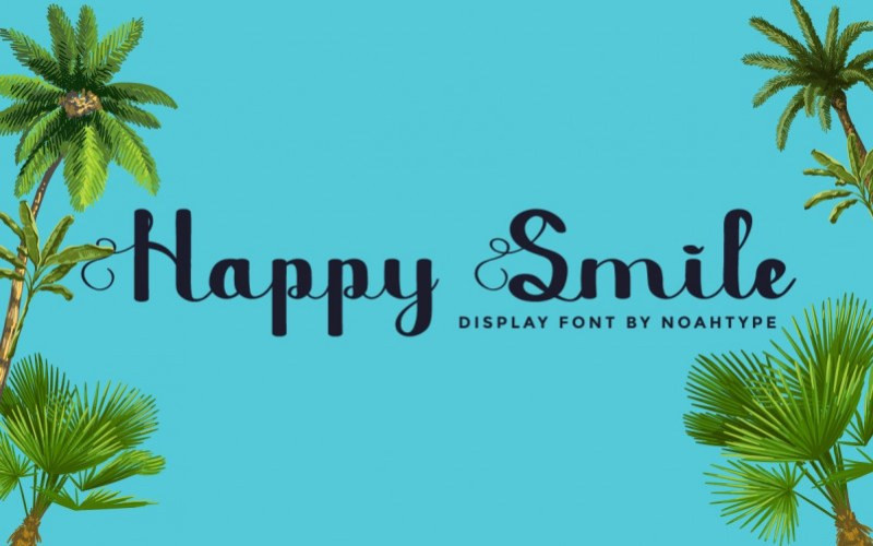 Happy Smile Script Font