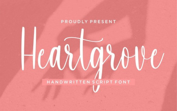 Heartgrove Handwritten Font