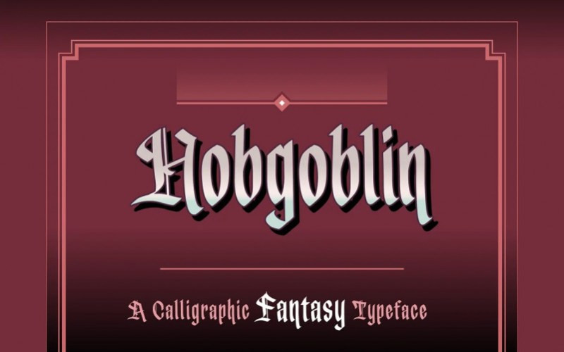 Hobgoblin Display Font
