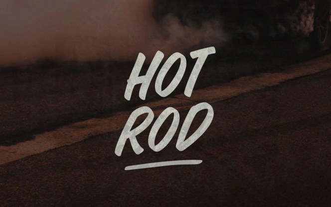 Hot Rod Brush Font