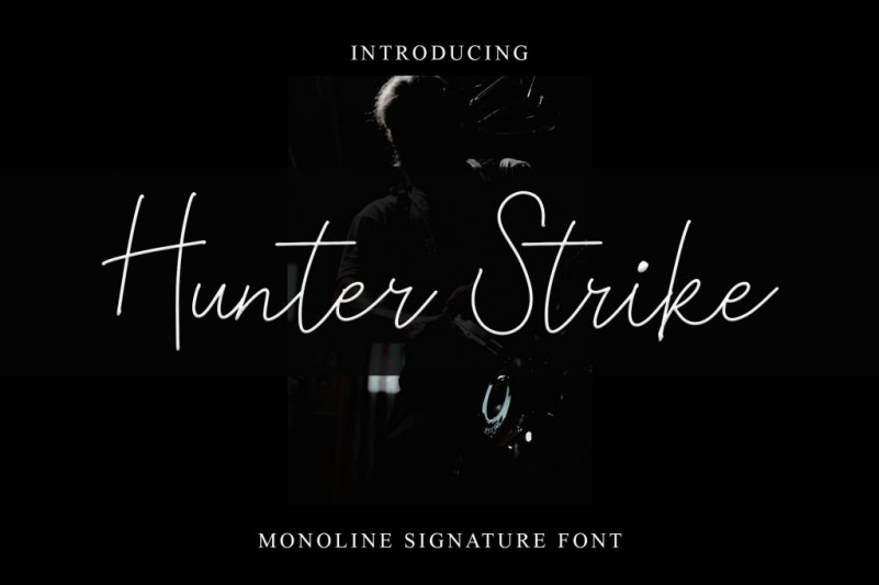 Hunter Strike Handwritten Font