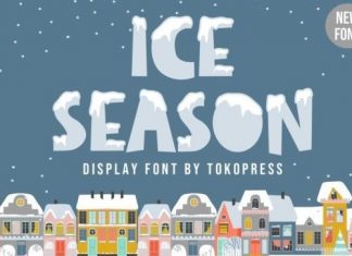Ice Season Display Font