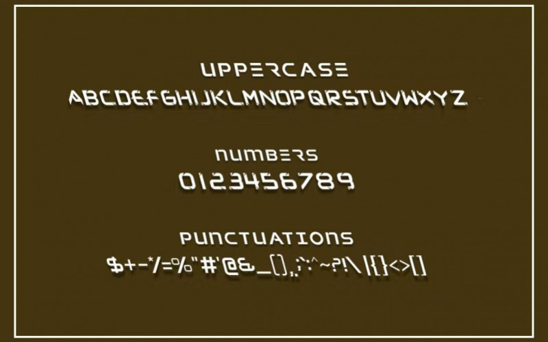 Inosuke Display Font