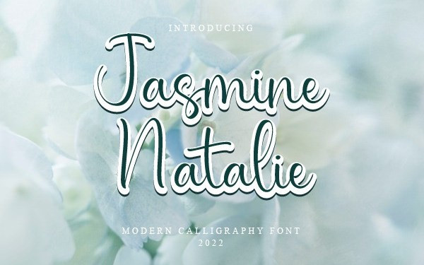 Jasmine Natalie Script Font