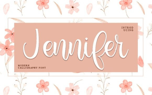 Jennifer Script Font