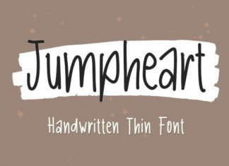 Jumpheart Handwritten Font