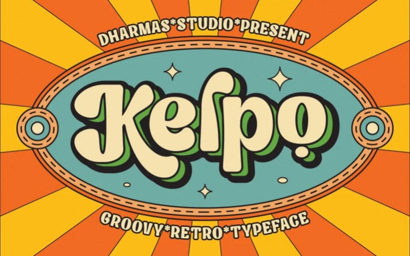 Kelpo Display Font