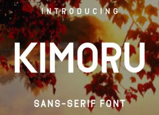 Kimoru Sans Serif Font