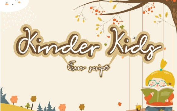 Kinder Kids Handwritten Font