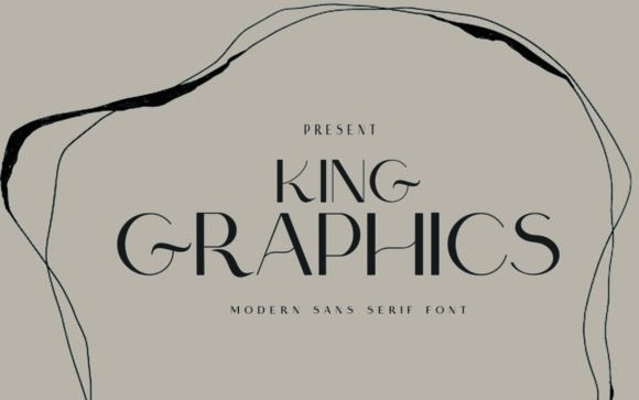 King Graphics Sans Serif Font