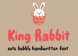 King Rabbit Fun Display Font