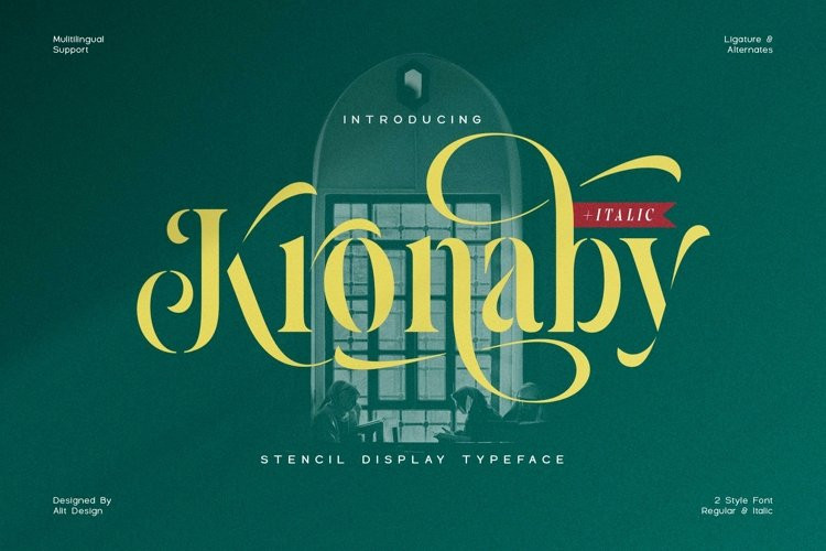 Kronaby Serif Font