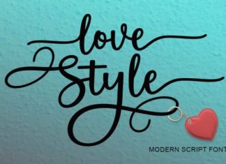 Love Style Calligraphy Font