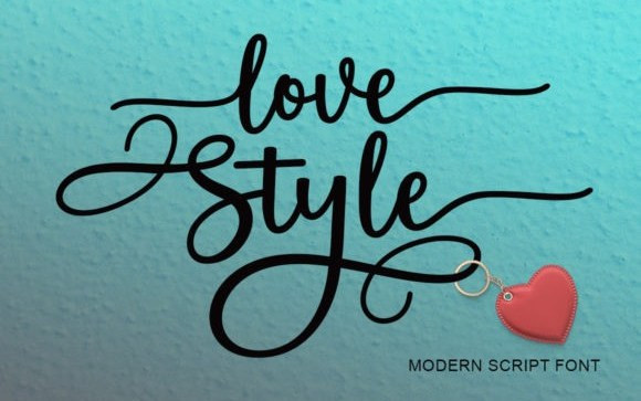 Love Style Calligraphy Font