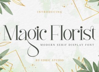 Magic Florist Serif Font