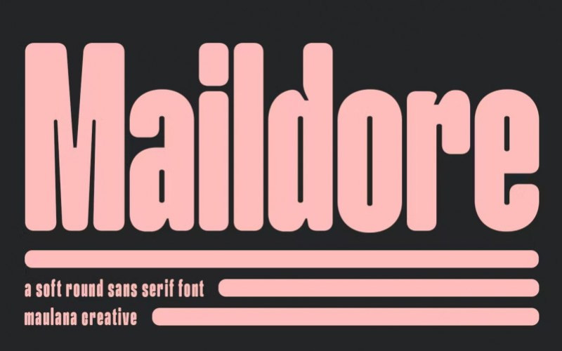 Maildore Sans Serif Font