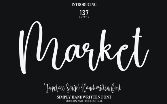 Market Script Font