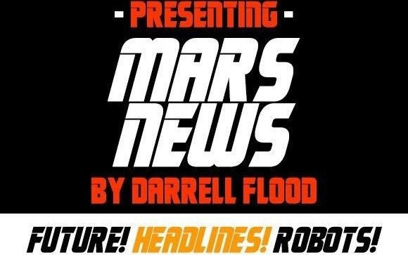 Mars News Display Font