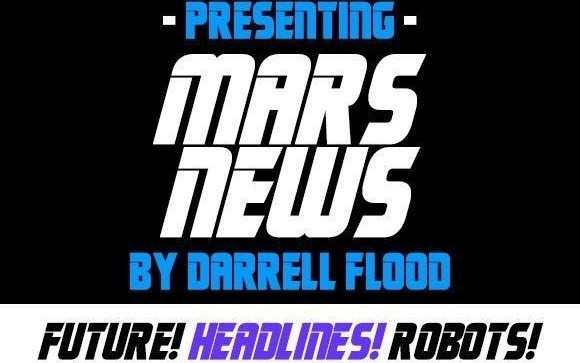 Mars News Display Font