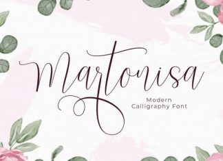 Martonisa Script Font