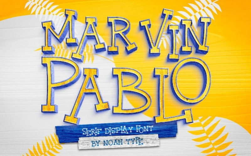 Marvin Pablo Display Font