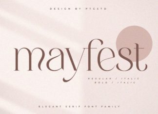 Mayfest Serif Font