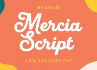 Mercia Script Font