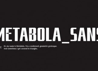 Metabola Sans Serif Font