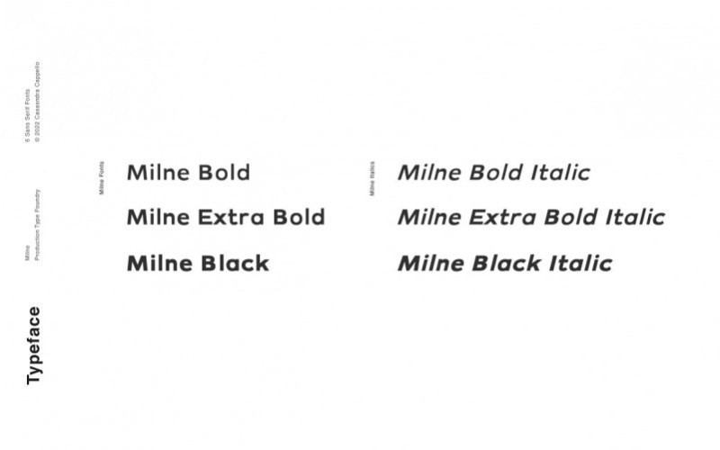 Milne Sans Serif Font