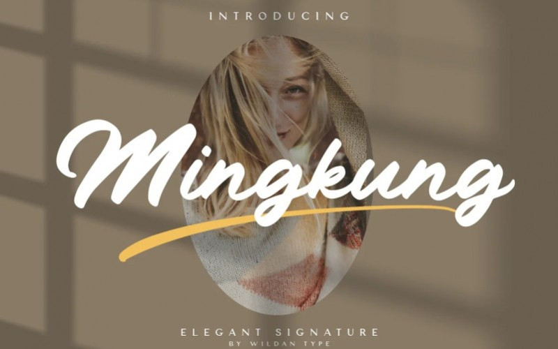 Mingkung Script Font