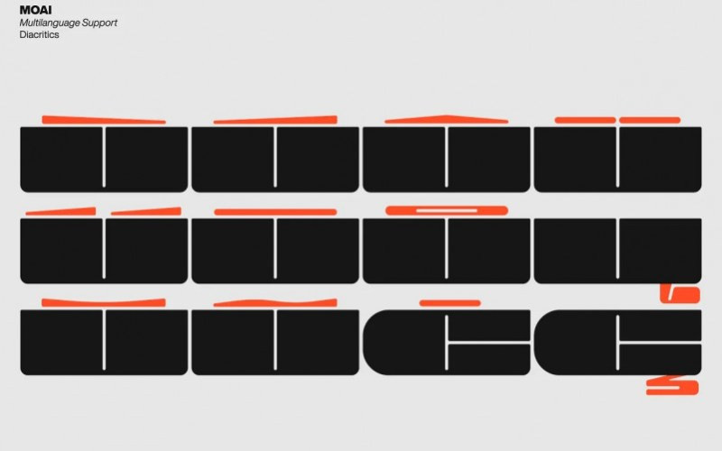 Moai Freebie Display Font