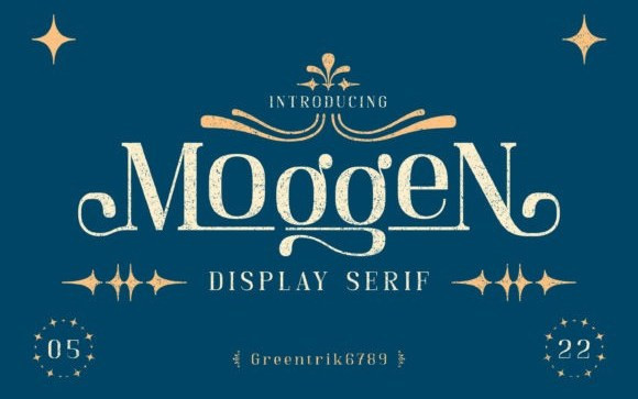 Moggen Serif Font