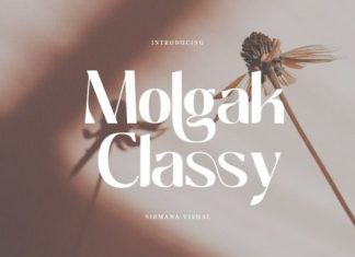 Molgak Classy Sans Serif Font