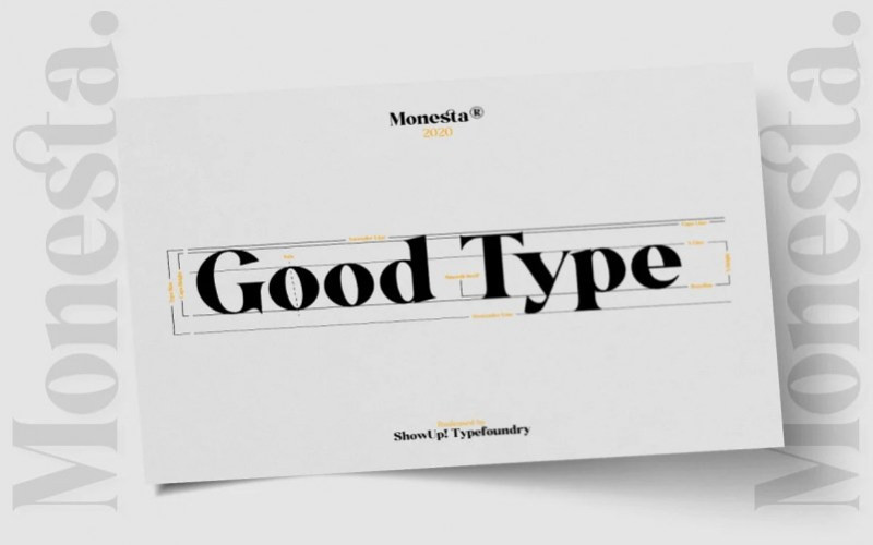 Monesta Serif Font