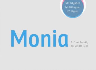 Monia Sans Serif Font