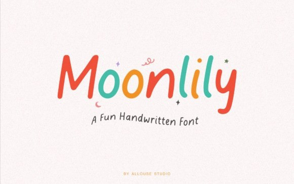 Moonlily Handwritten Font