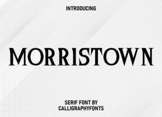 Morristown Font