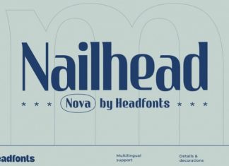 Nailhead Sans Serif Font