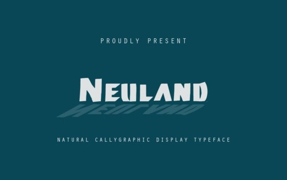 Neuland Display Font