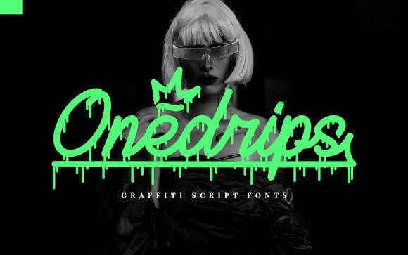 Onedrips Handwritten Font