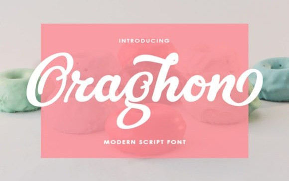 Oraghon Script Font